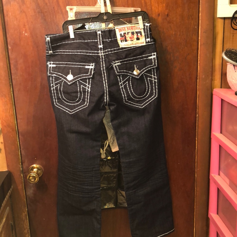 Men’s True Religion Jeans (Point Couro Super T)